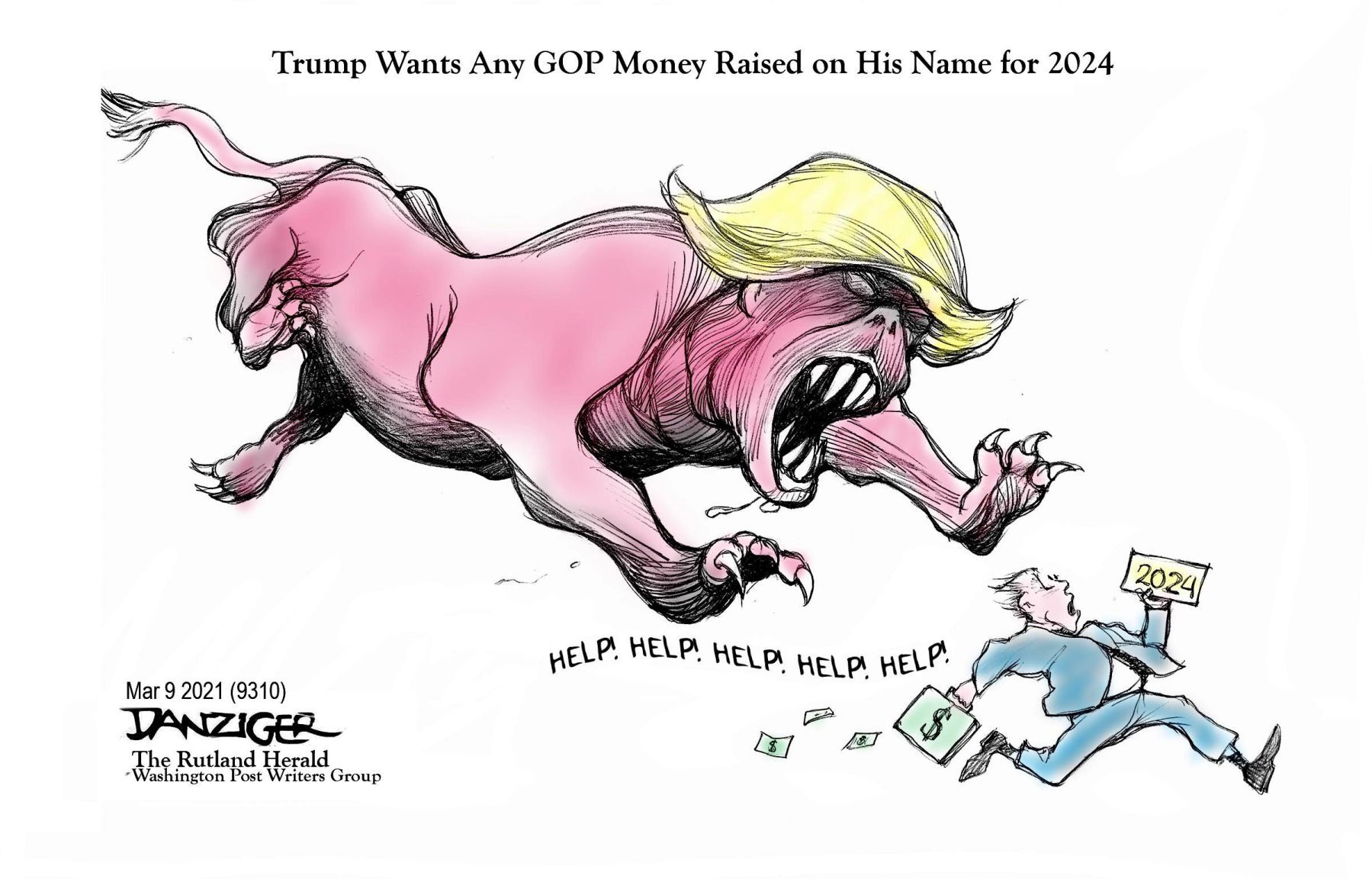 Jeff Danziger cartoon